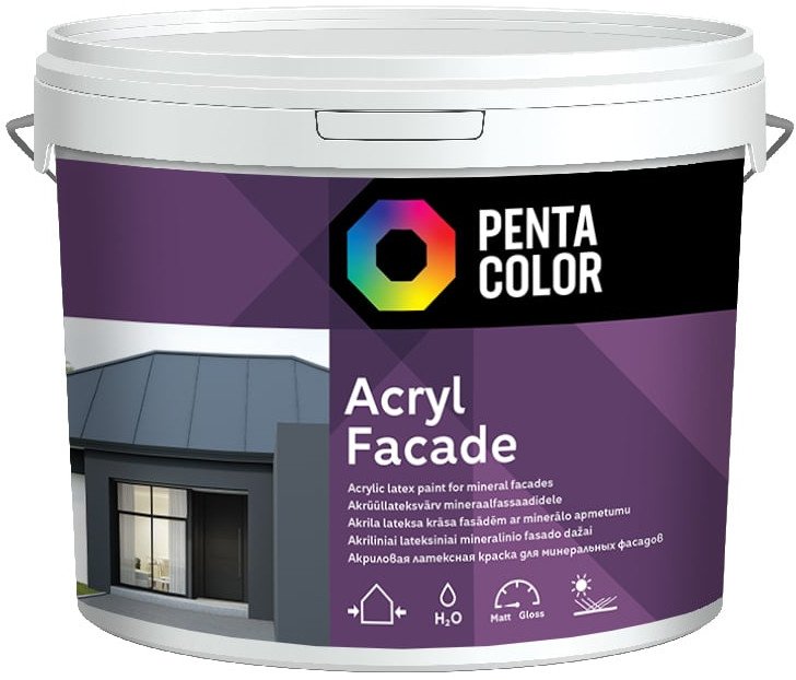 Pentacolor FACADE PAINT PENTACOLOR ACRYL FASAD W