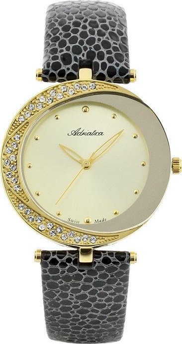 Zegarek Adriatica Zegarek damski Adriatica A3800.1241QZ czarny