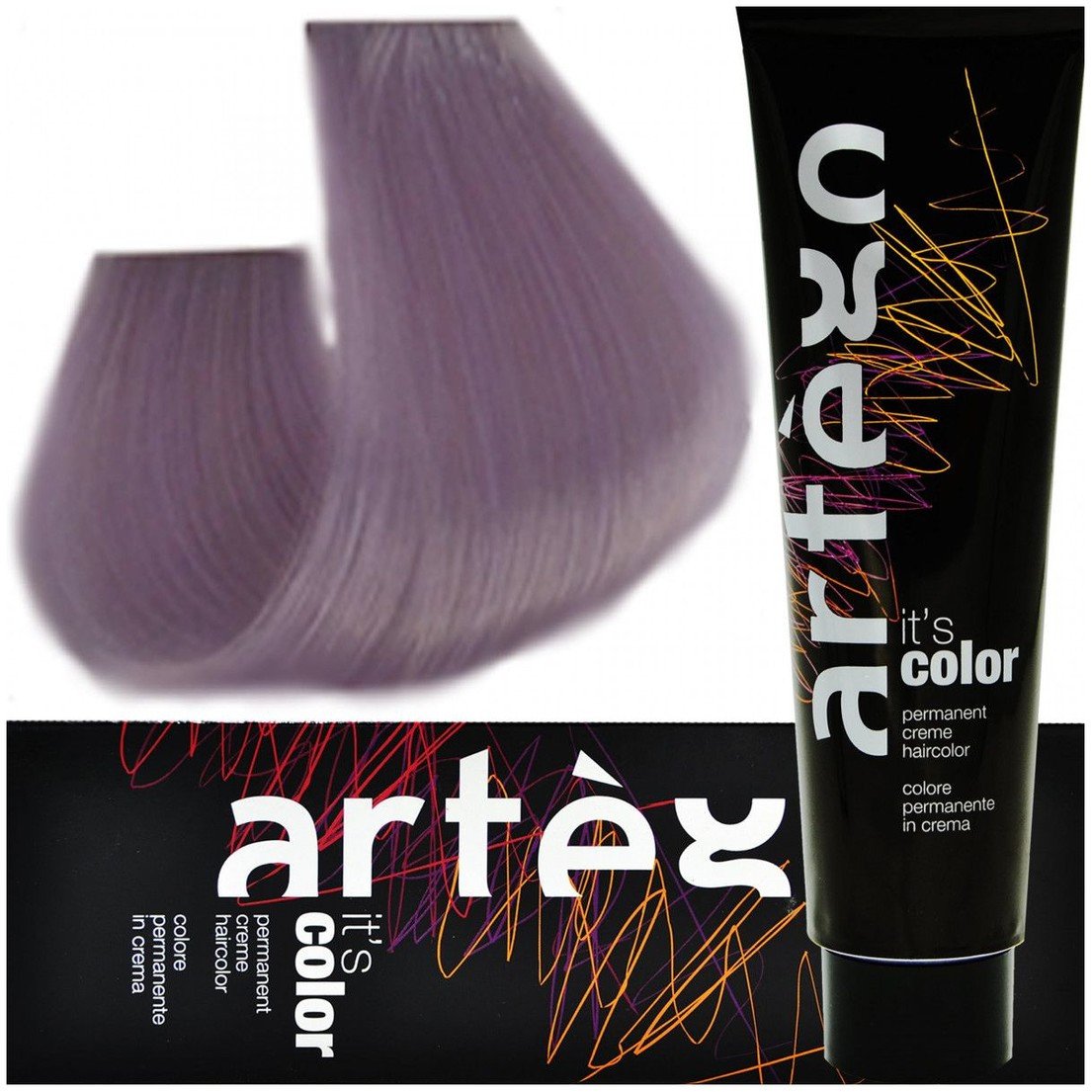 Artego Its Color Farba do włosów w kremie 150ml Super Fioletowo Popielaty Blond (12.21 - 12VA)
