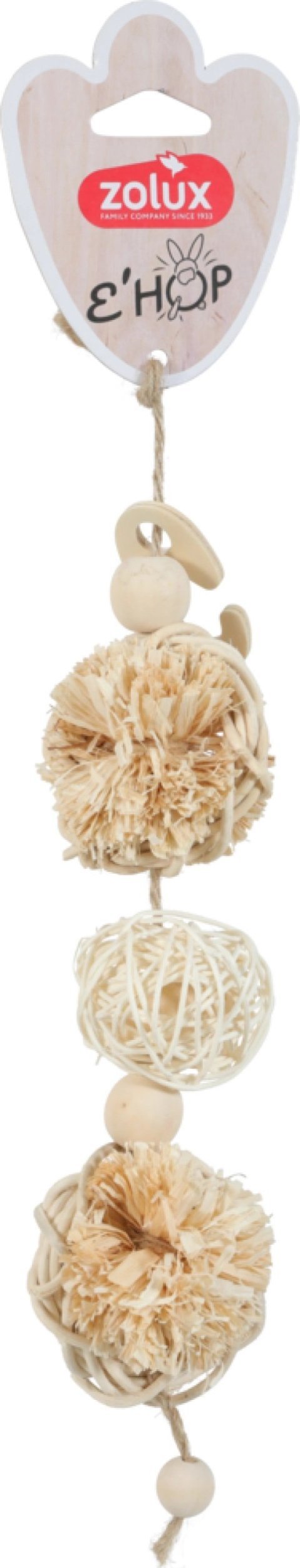 Zolux Ehop zabawka girlanda 3 pompony