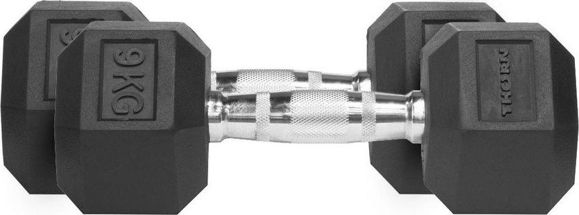 Thorn+Fit ‎‎Hantle Hex chromowane 2 x 9 kg