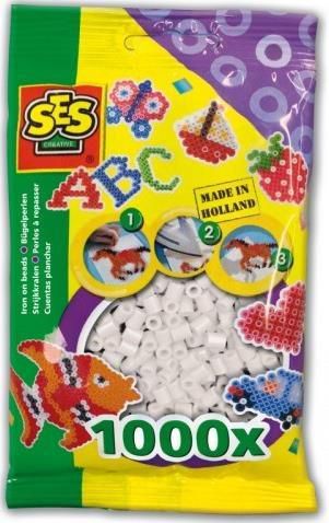 SES Koraliki do prasowanek - białe (216320)