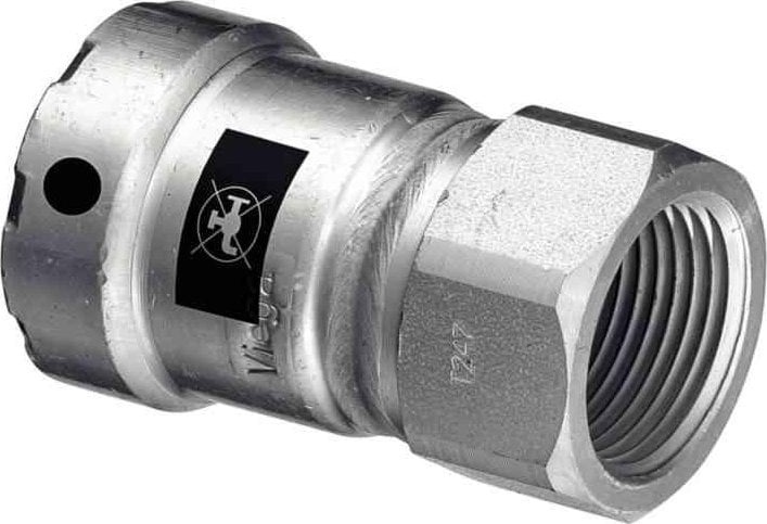 Złączka przejściowa DN15 1/2 x 1/2 stal / ocynkowane