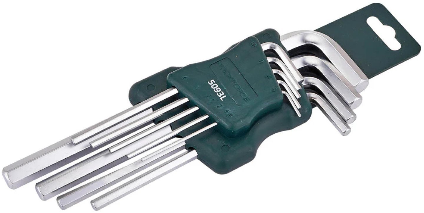 Zestaw kluczy IMBUS długich 9el. (1.5-10mm)