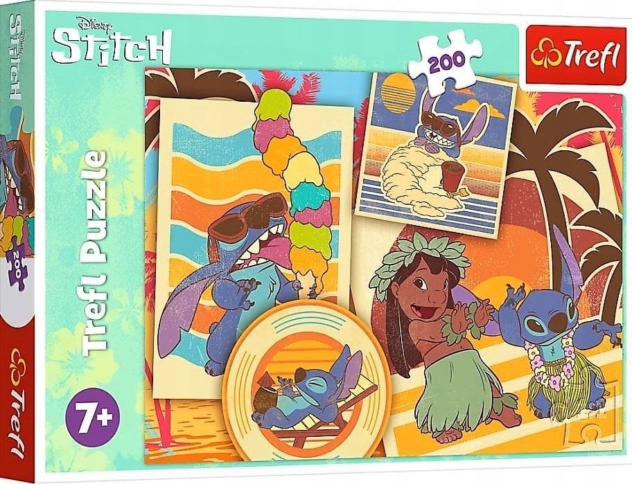 Trefl Puzzle Muzyczny świat Lilo & Stich 200 elementów (13304)