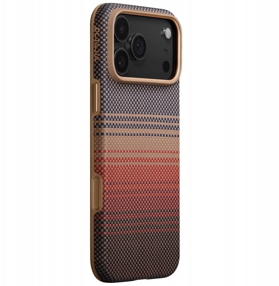 Etui PITAKA Aramid UltraGuard Moonrise MagSafe do Apple iPhone 17 Pro Max sunset