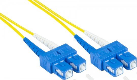 Alcasa Alcasa LW-9075SC kabel InfiniBand / światłowodowy 7,5 m 2x SC Żółty