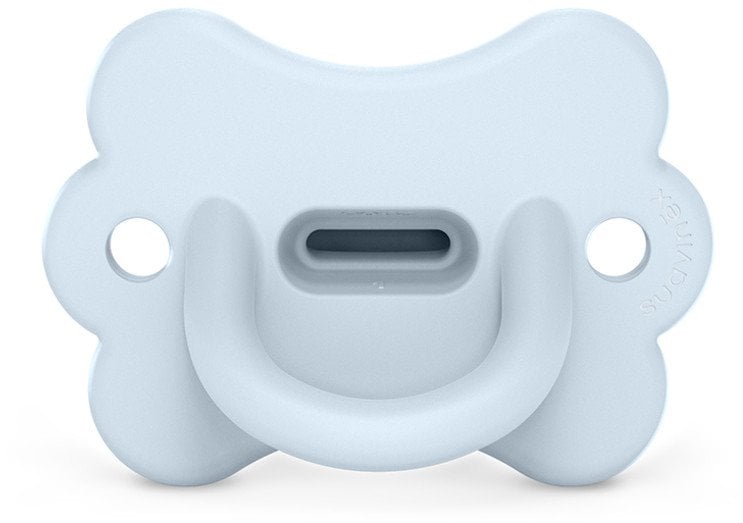SUAVINEX - 308912-SMOCZEK 100% SILIKONOWY FIZJOLOGICZNY SX PRO/MOTYLEK/0-6M/NIEBIESKI/COLOUR ESSENCE