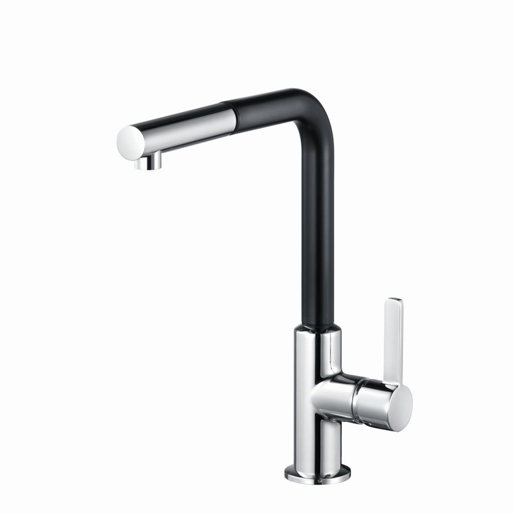 Bateria kuchenna Kludi L-ine S stojąca czarna (408518775)