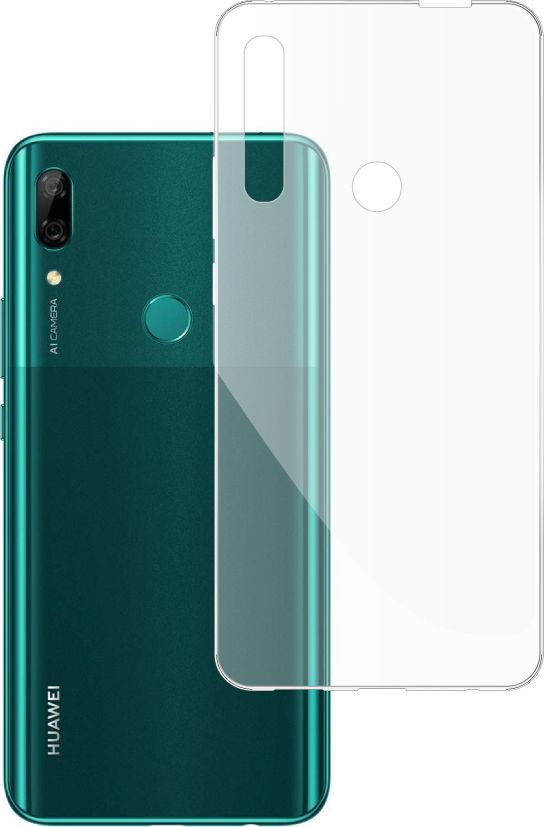 etumi Etui Do Huawei P Smart Z Gumowe Slim Clear View Pokrowiec Ochronny / Futerał Obudowa / Ochrona Clear Cover Bezbarwne Slim Case0199