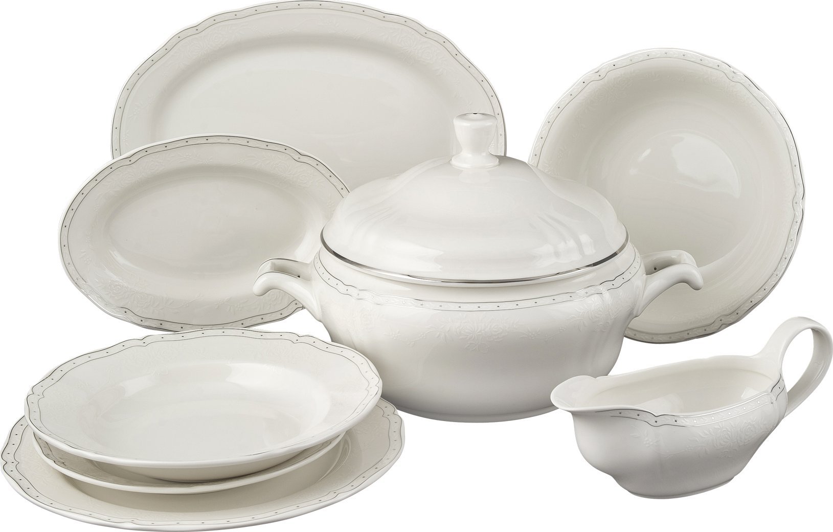 Karolina Serwis obiadowy dla 6 osób Juliette