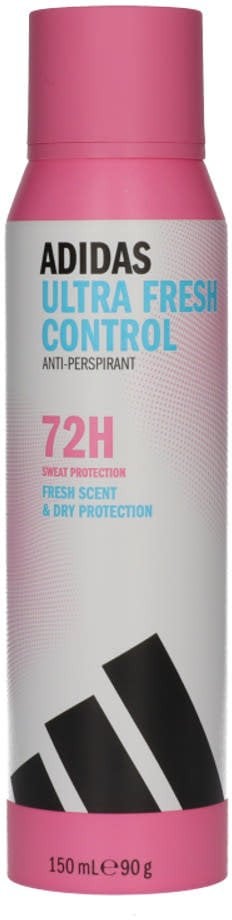 ADIDAS Ultra Fresh Control 72h Dezodorant anti-perspirant w sprayu dla kobiet 150 ml