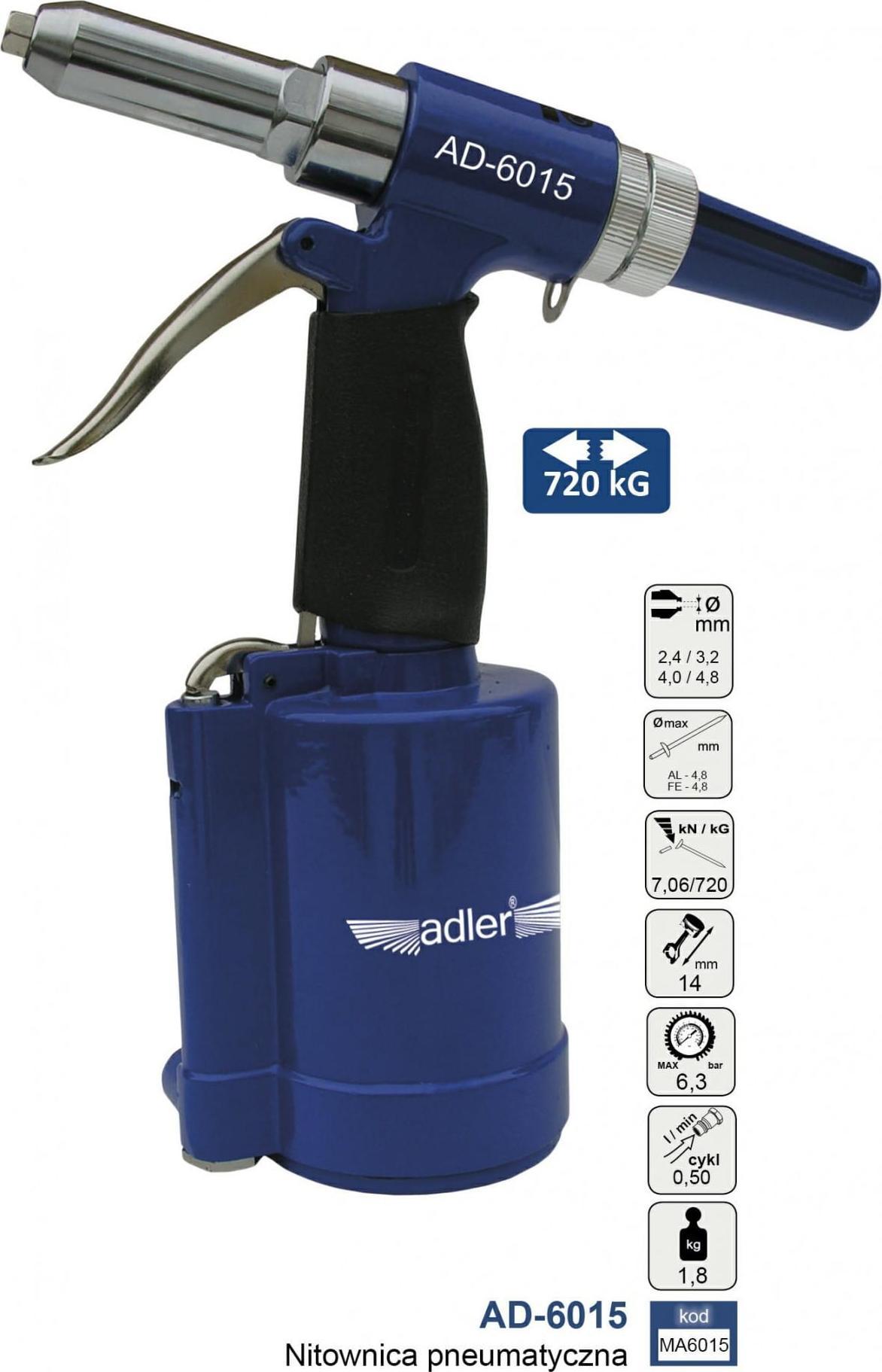 Adler ADLER NITOWNICA PNEUMATYCZNA MA6015