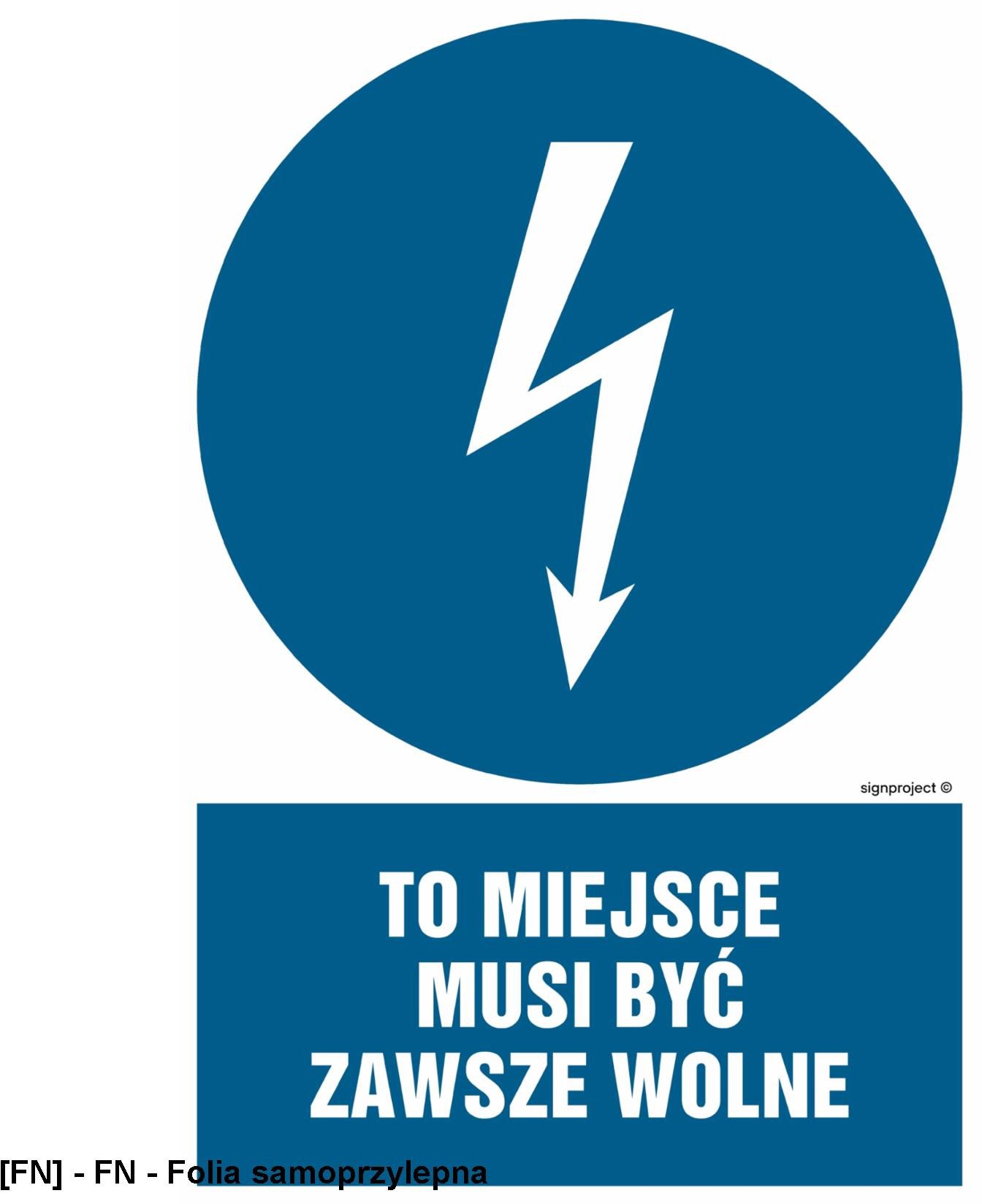 HE013 - To miejsce musi być zawsze wolne 700x1050