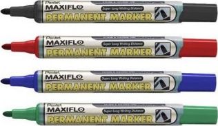 MARKER PERMANENTNY PENTEL NLF50, NIEBIESKI