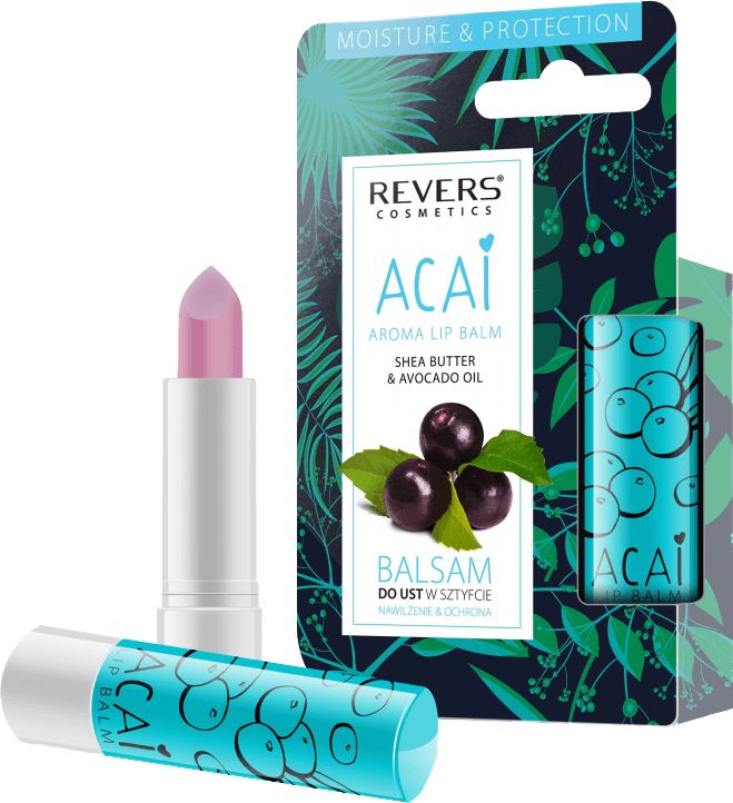 Revers Aroma Lip Balsam Ochronny Do Ust Avocado