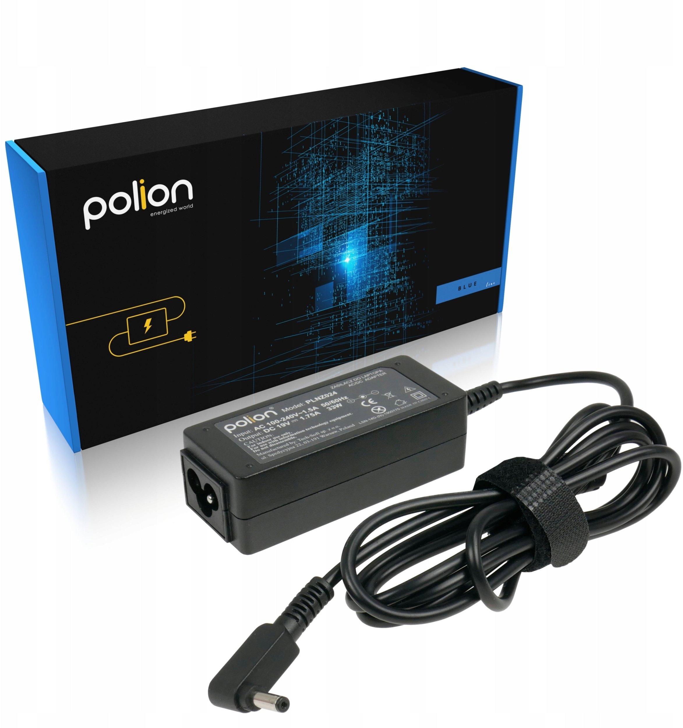 Zasilacz do laptopa ASUS 33W 19V 1,75A wtyk 4,0x1,35mm