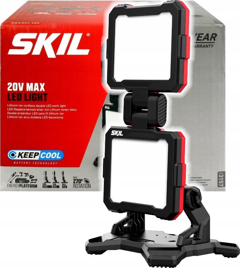 Sourcing CORDLESS LED WORK LIGHT 3157CA 20V