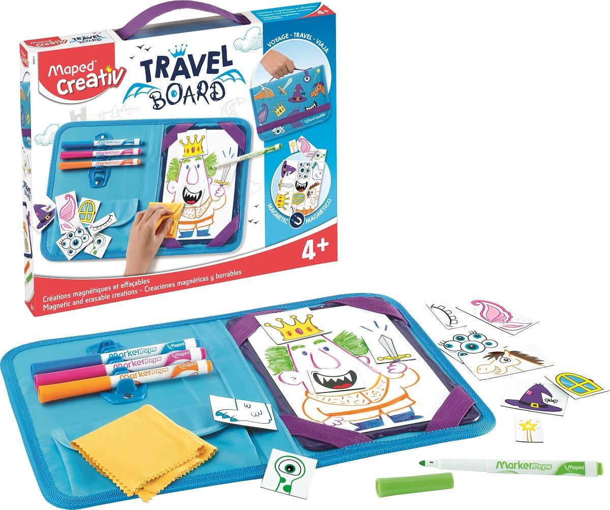 Maped TABLICA MAGNETYCZNA BIAŁA MAPED CREATIV ZESTAW PODRÓŻNY