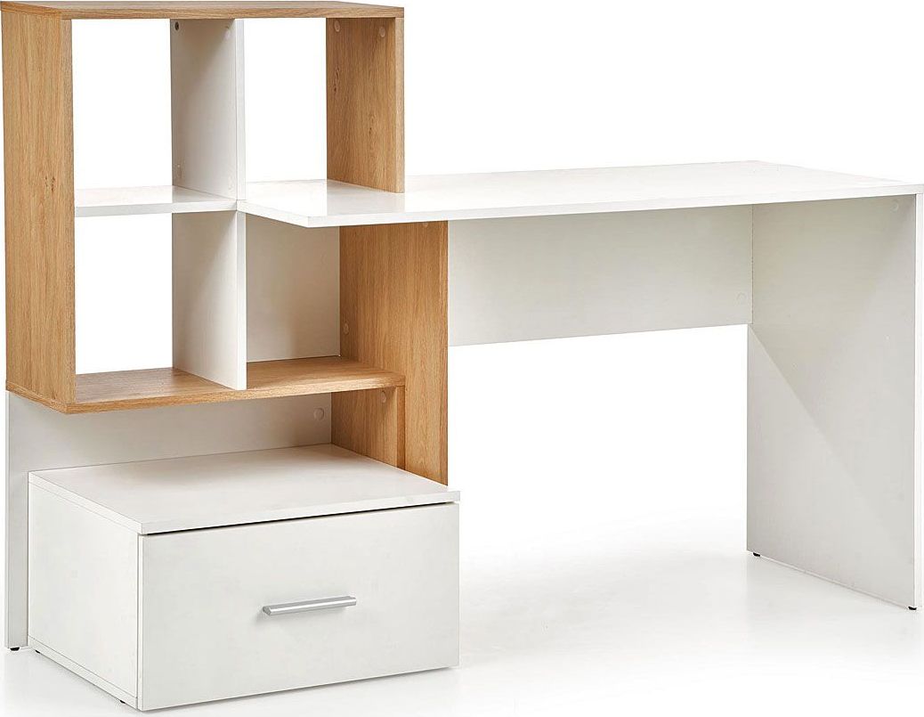 Biurko Elior Olwen Białe 149 cm x 50 cm