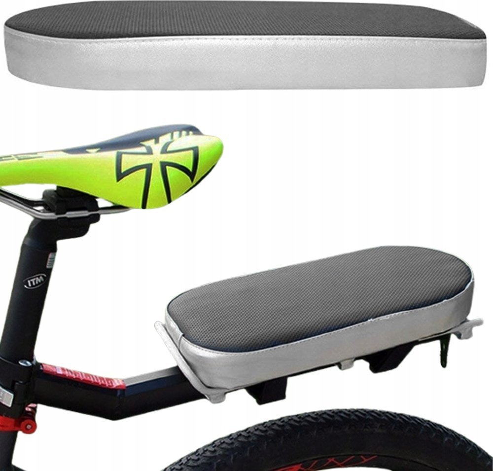 Korbi PODUSZKA BAGAŻNIK ROWERU SIODEŁKO NAKŁADKA MIĘKKA NA BAGAŻNIK ROWEROWY