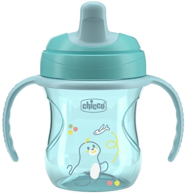 CHICCO-692115- KUBEK NIEKAPEK Z TWARDYM USTNIKIEM 200ML