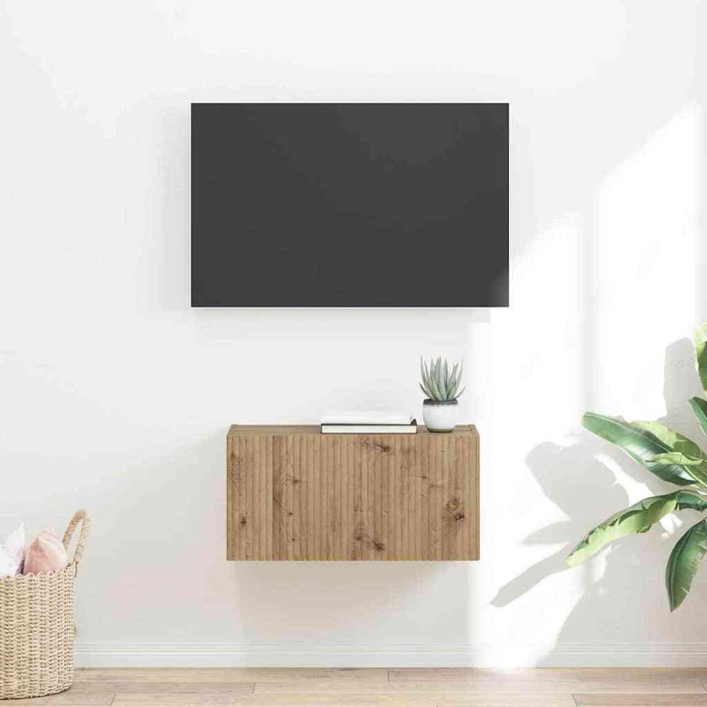 vidaXL Szafka pod telewizor Dąb rzemieślniczy 60 x 31 x 29.5 cm