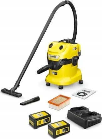 Odkurzacz Karcher Kärcher WD 4-18 Dual Battery Set V-20/22 AKU vysavač na mokro-suché nečistoty