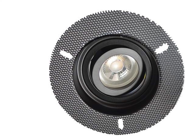 LAMP RECESSED SPOT MASK GU10 50W BLACK