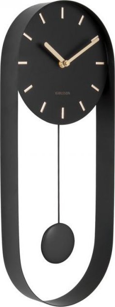 Karlsson Zegar ścienny z wahadłem PENDULUM, 50 x 20 x 4,8 cm