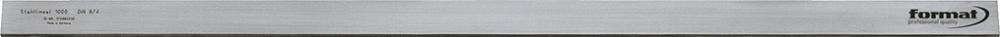 Liniał stalowy, dokładność 1 stal specjalna 1500x60x12mm FORMAT