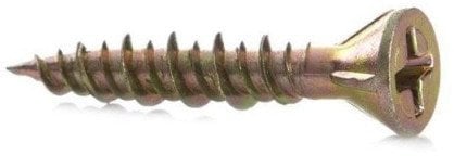 OSB SCREW 4.2X55 YELLOW ZN 15PCS