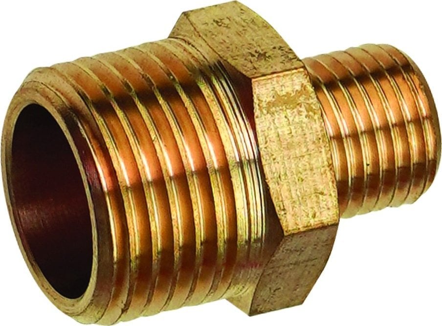 Dedra Redukcja 1/4"" gwint zew. (M) x 1/2"" gwint zew. (M)