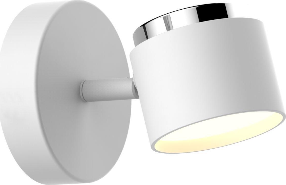 Kinkiet Polux Regulowany kinkiet KUBIK 318213 ledowa tuba 4,2W 3000K biała