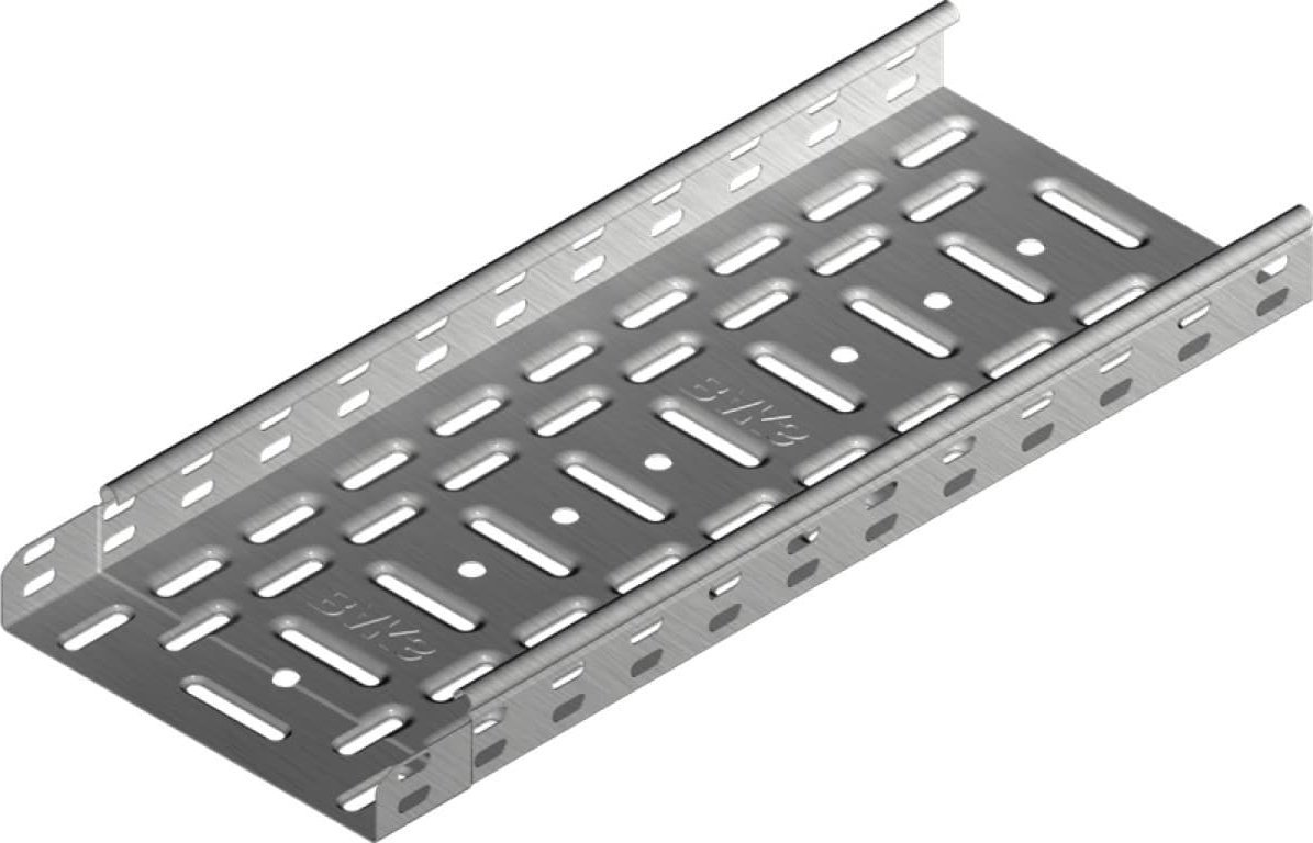 Baks Korytko kablowe perforowane 200x60 grubość 0,7 mm KFL200H60/2 161523 /2m/