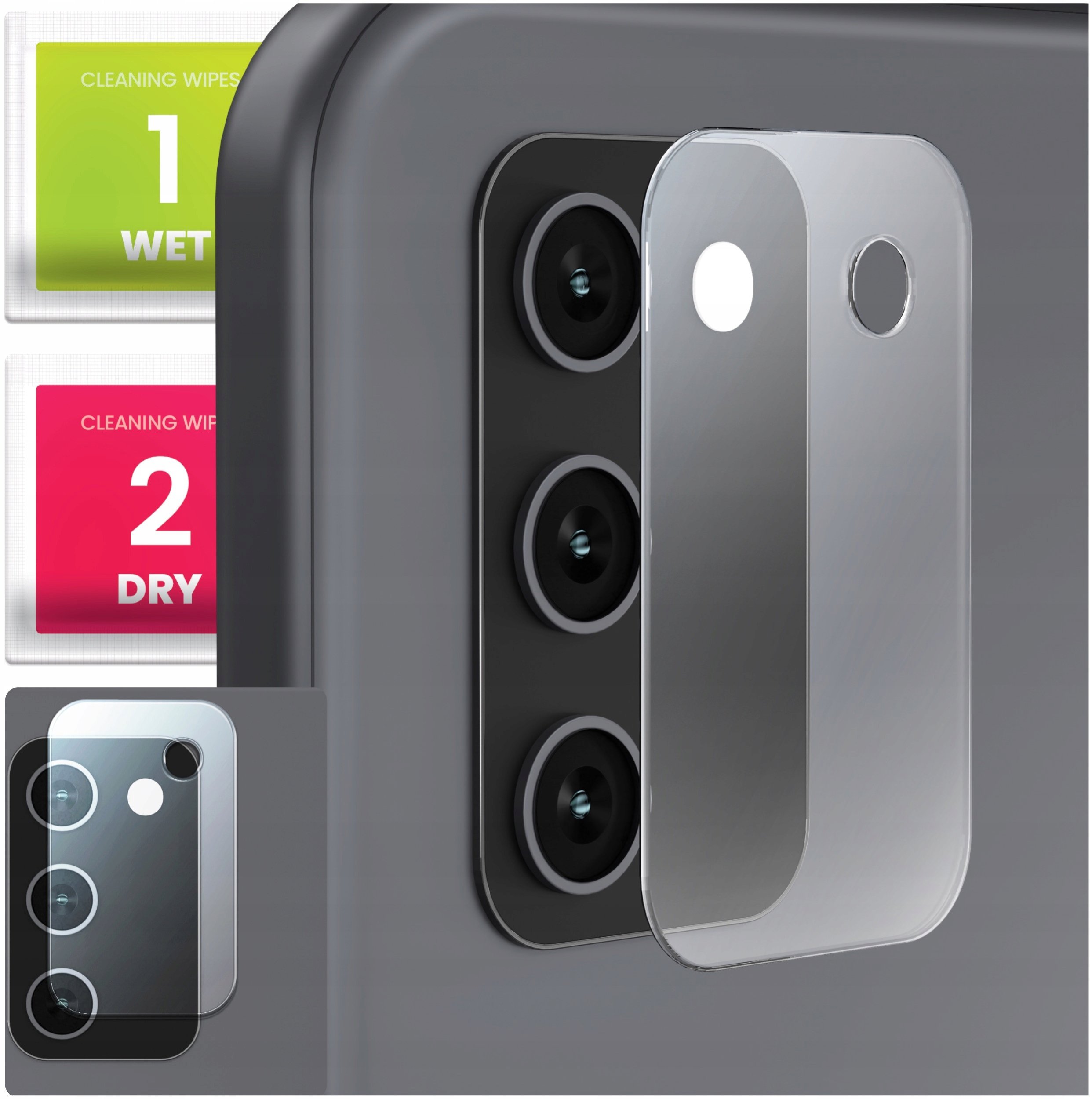 Szkło Hartowane Na Aparat Do Samsung Galaxy A03s (Ochronne, Kamera, Tył)