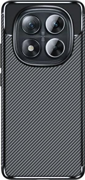 Etui Beline Carbon Armor Xiaomi Redmi Note 14 Pro 5G czarny/black
