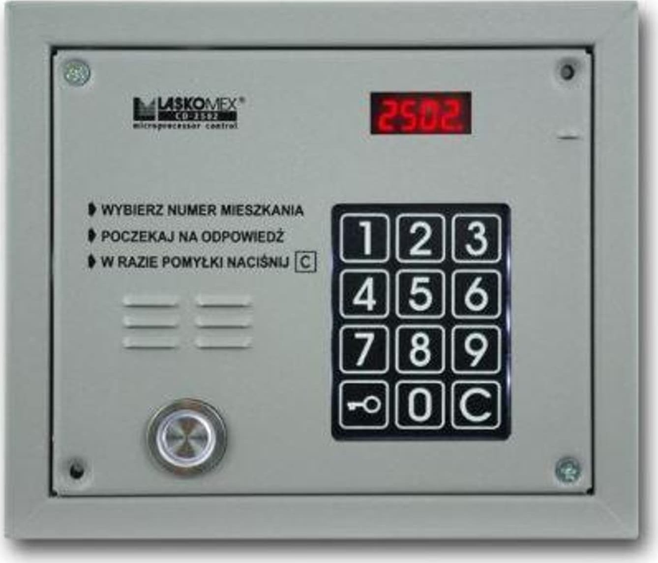 Laskomex Kaseta zewnętrzna Laskomex CP-2503TP POL SREBRNA TM