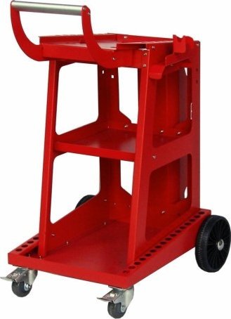 Wózek narzędziowy Ideal WÃZEK UNIWERSALNY IDEAL 4-KOÅOWY 3-PÃÅKI CZERWONY