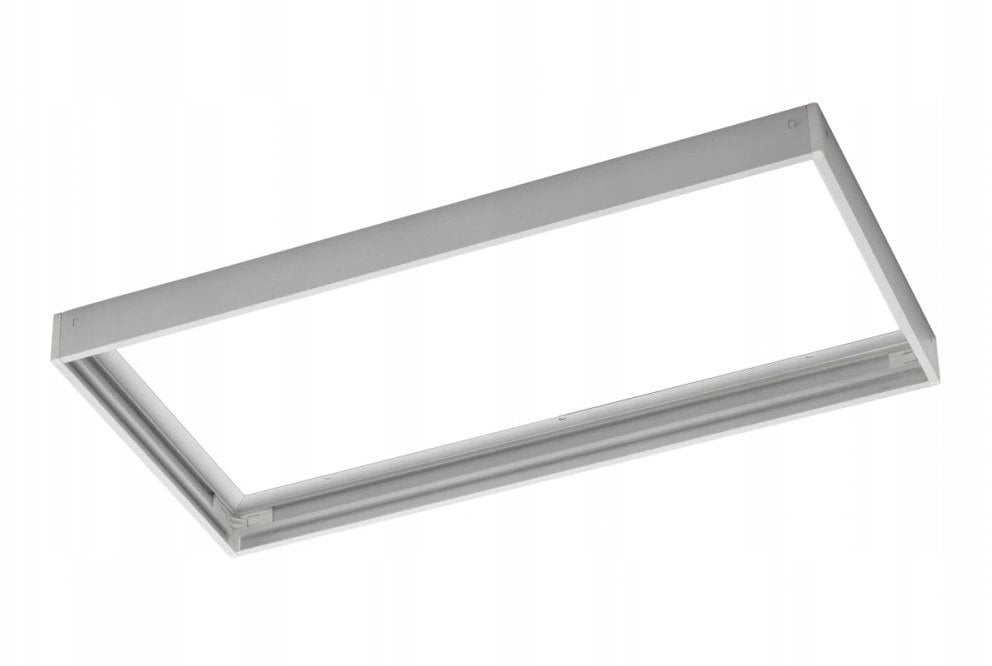 GTV Rama montażowa do paneli LED 30x60cm (TYPU KING, PRINCE, INNOVO), bezśrubowa, biały G-Tech