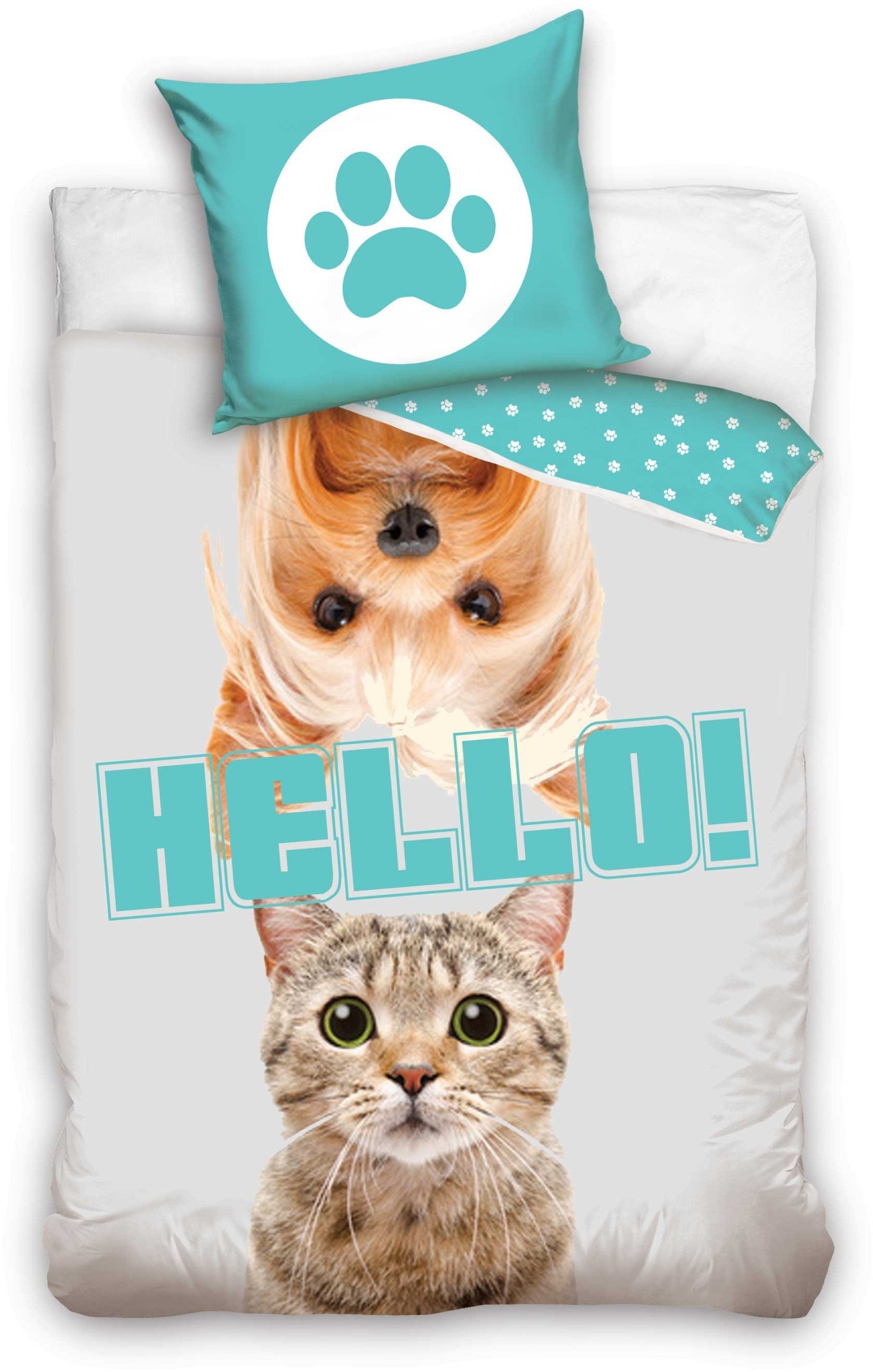 POŚCIEL PIES I KOT PETS173001 160X200 5905742010155