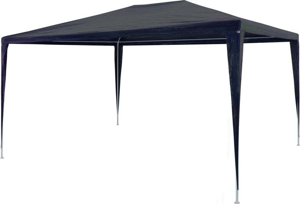 vidaXL Namiot imprezowy, 3 x 4 m, PE, niebieski