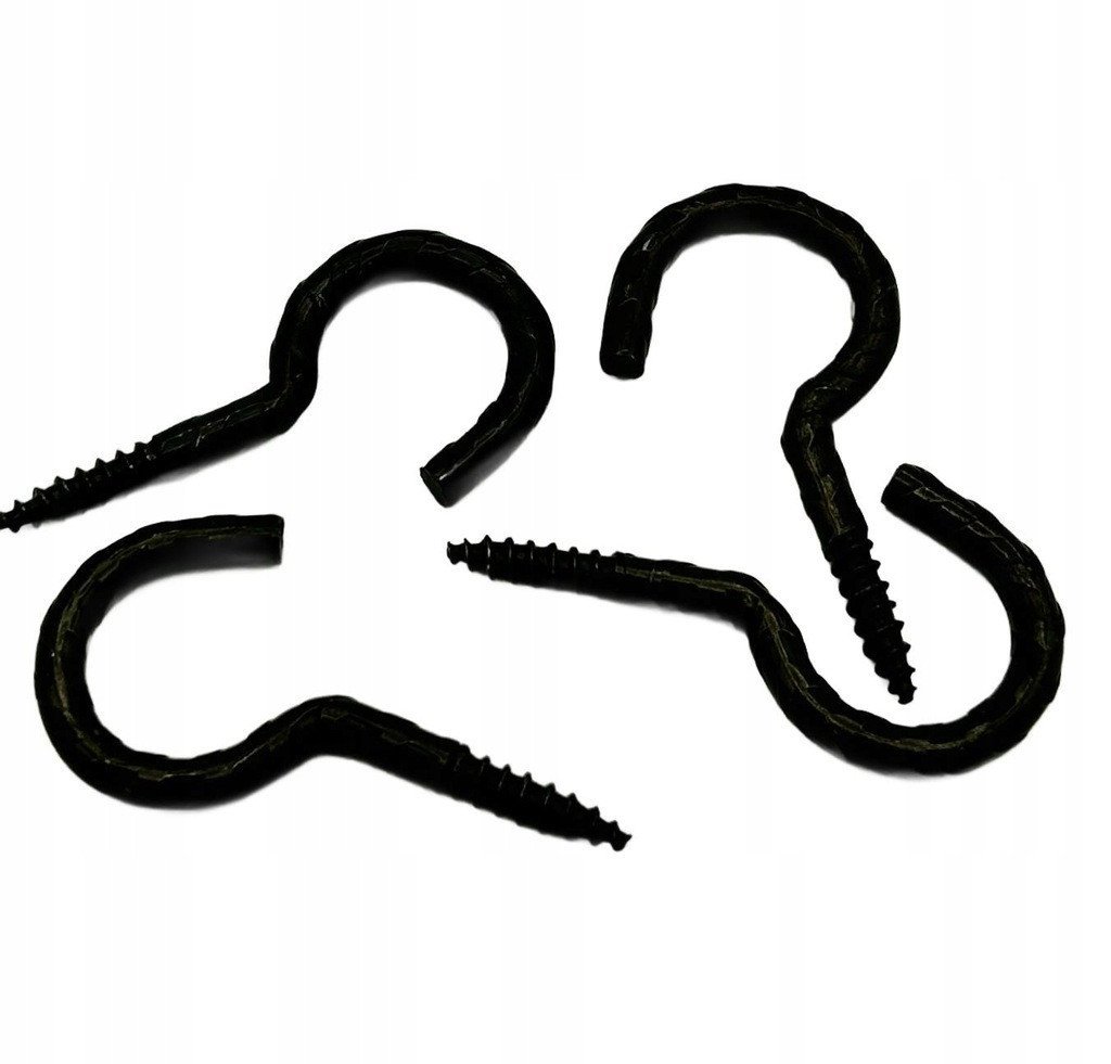 BENDED HOOK 60X5,2X20X14RUST BLACK/4PCS