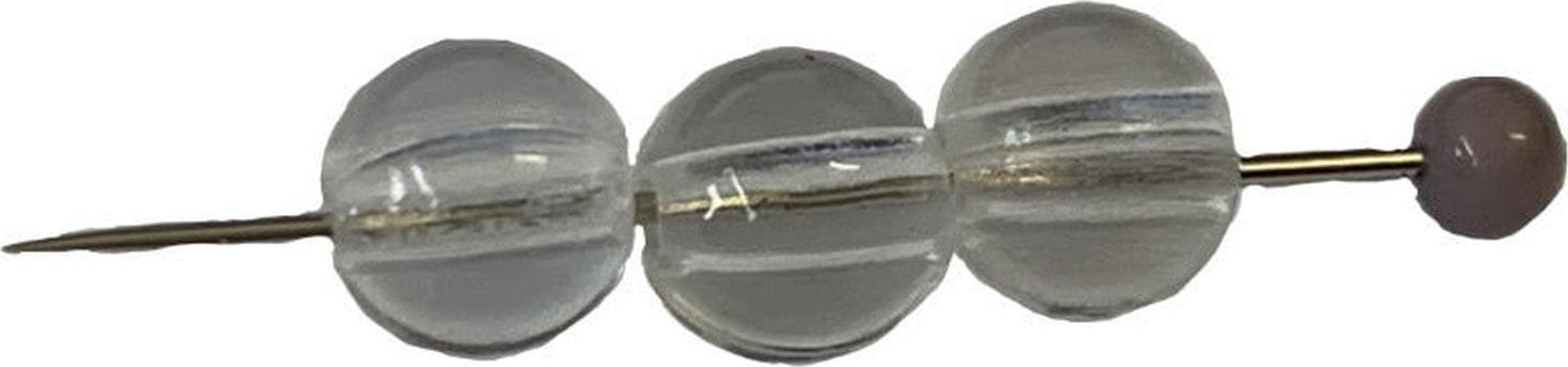kufer-pasmanteria.pl Korale Akrylowe Kula 12mm (8szt) Przeźroczysty