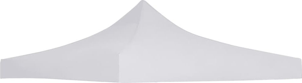 vidaXL Dach do namiotu imprezowego, 3 x 3 m, biały