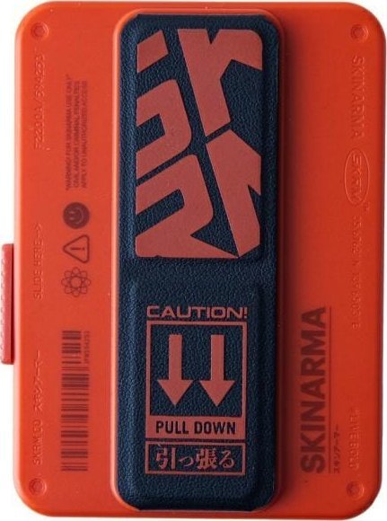 Portfel Skinarma Mirage Spunk Wallet Magnetic Grip Stand pomarańczowy