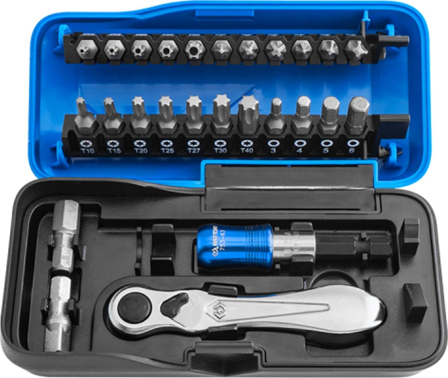 Zestaw narzędzi King Tony ZESTAW 1/4" BITÓW Z GRZECHOTKĄ 26 elementów King Tony