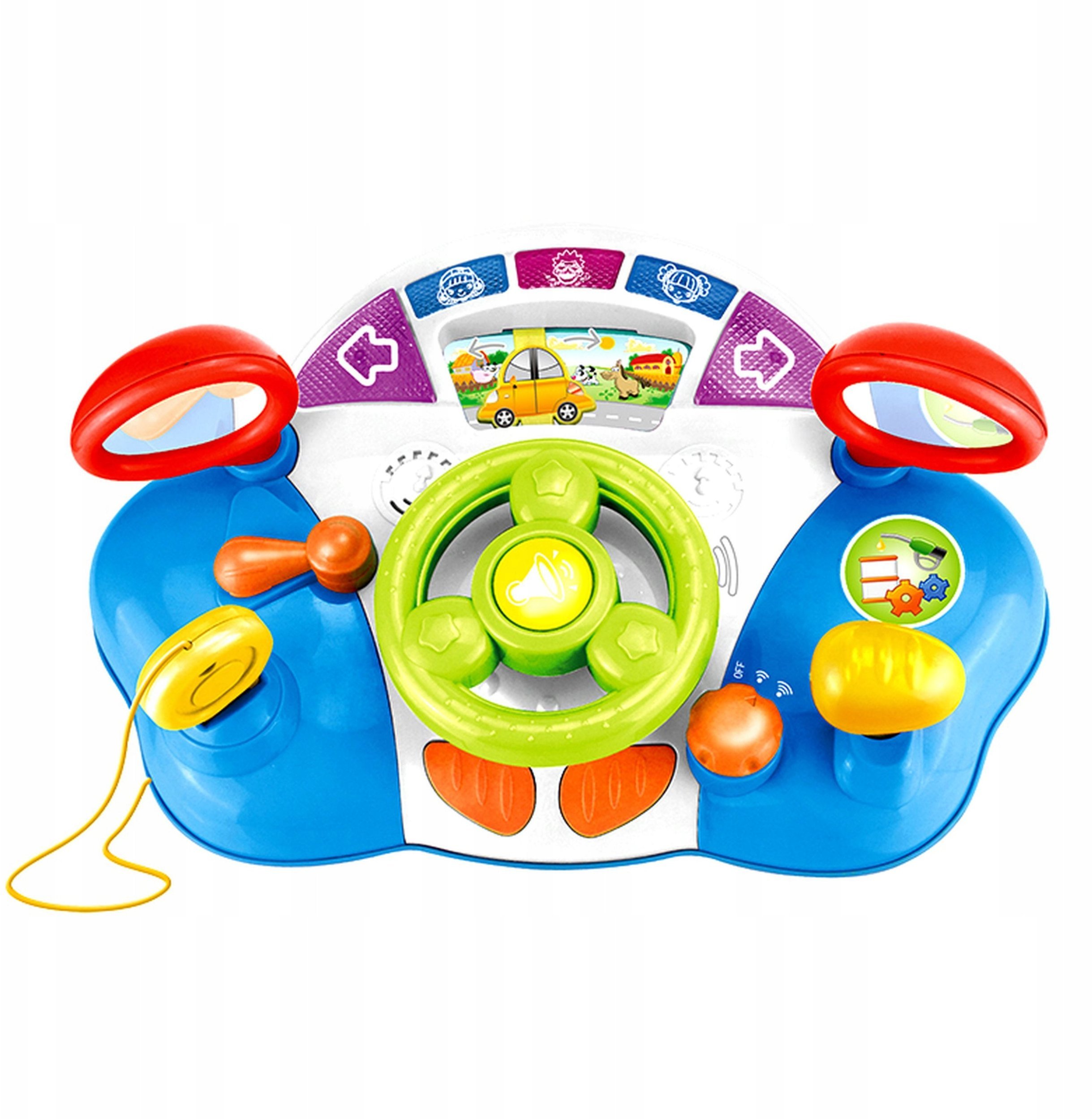 Interaktywna kierownica sensoryczna ÅwiatÅo dÅºwiÄk