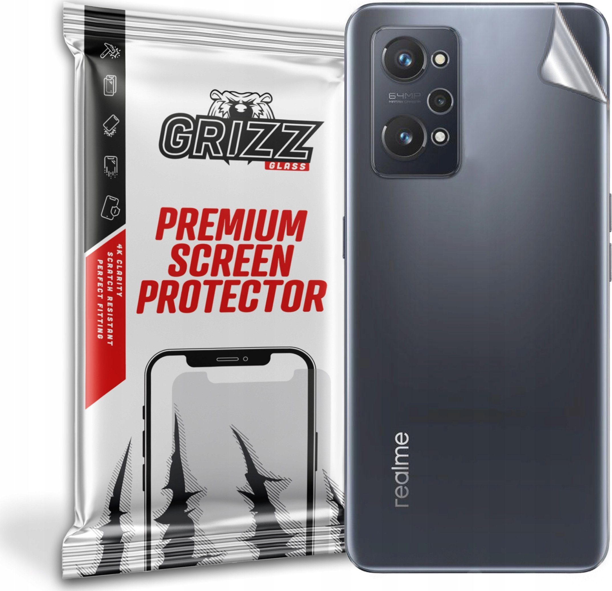 GrizzGlass Folia na tył Grizz Realme GT Neo 3T