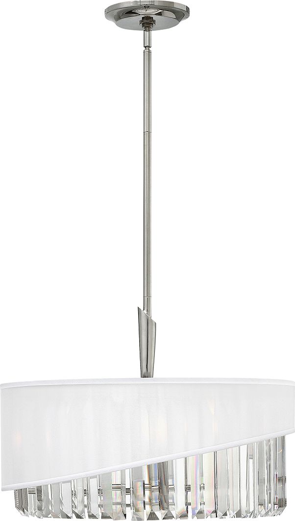 Lampa wisząca Elstead Gigi nowoczesna satynowy (HK-GIGI-3P)